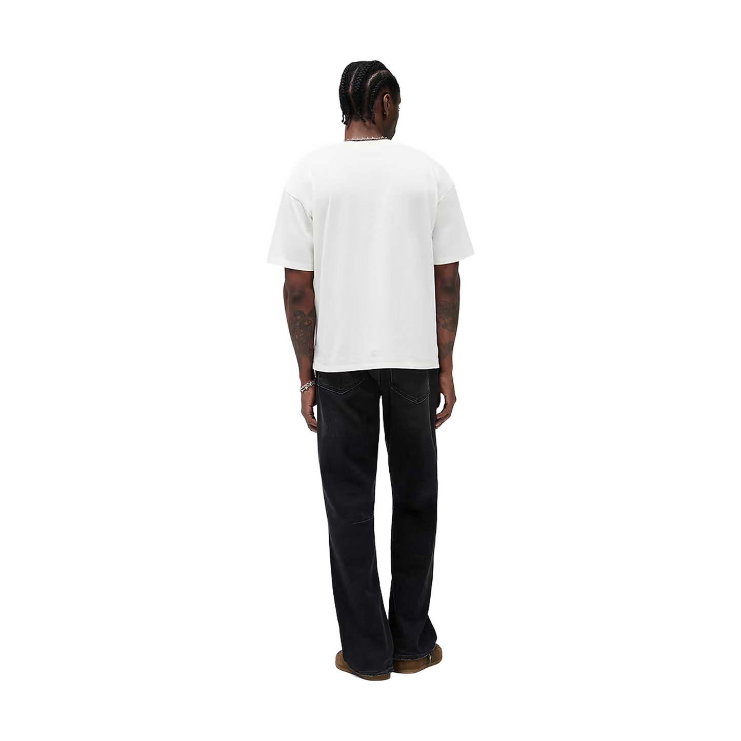 Represent Western Initial Tee Flat White (SS26)
