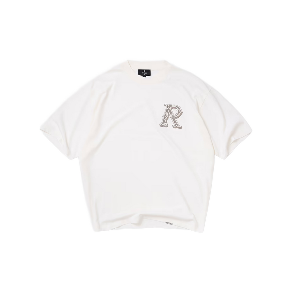 Represent Western Initial Tee Flat White (SS26)