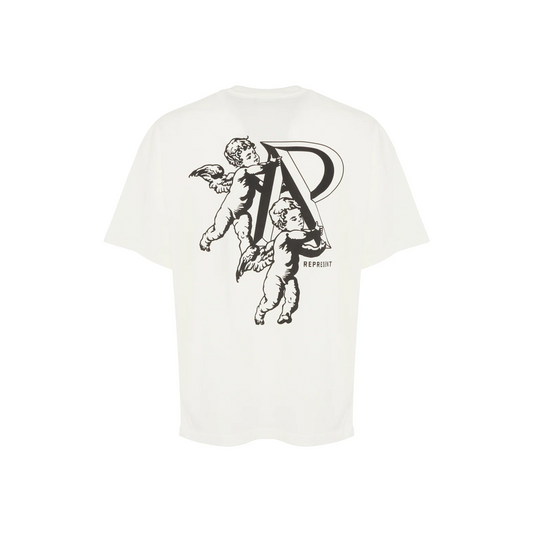 Represent Cherub Initial Tee Flat White (SS24)