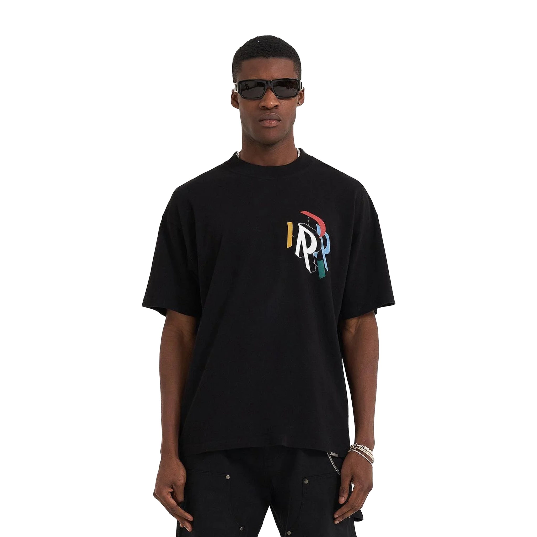 Represent Initial Assembly Tee Jet Black – STEALPLUG KL