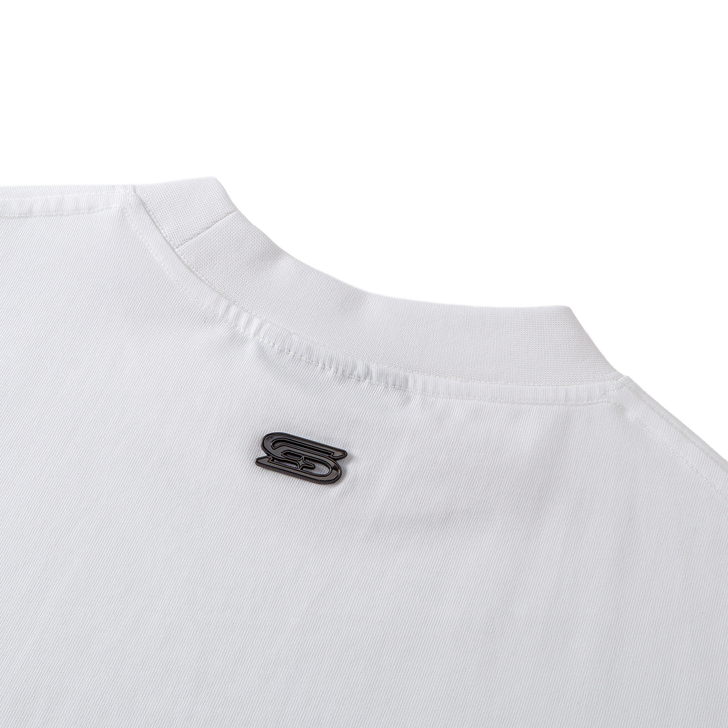 SLOWDOWN 3D Embroidery Tee White (SS26)