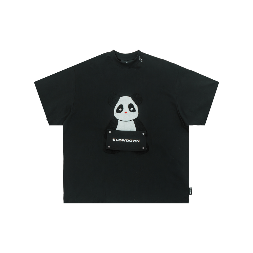 SLOWDOWN AP Mask Tee Black (FW25) - Secret Edition