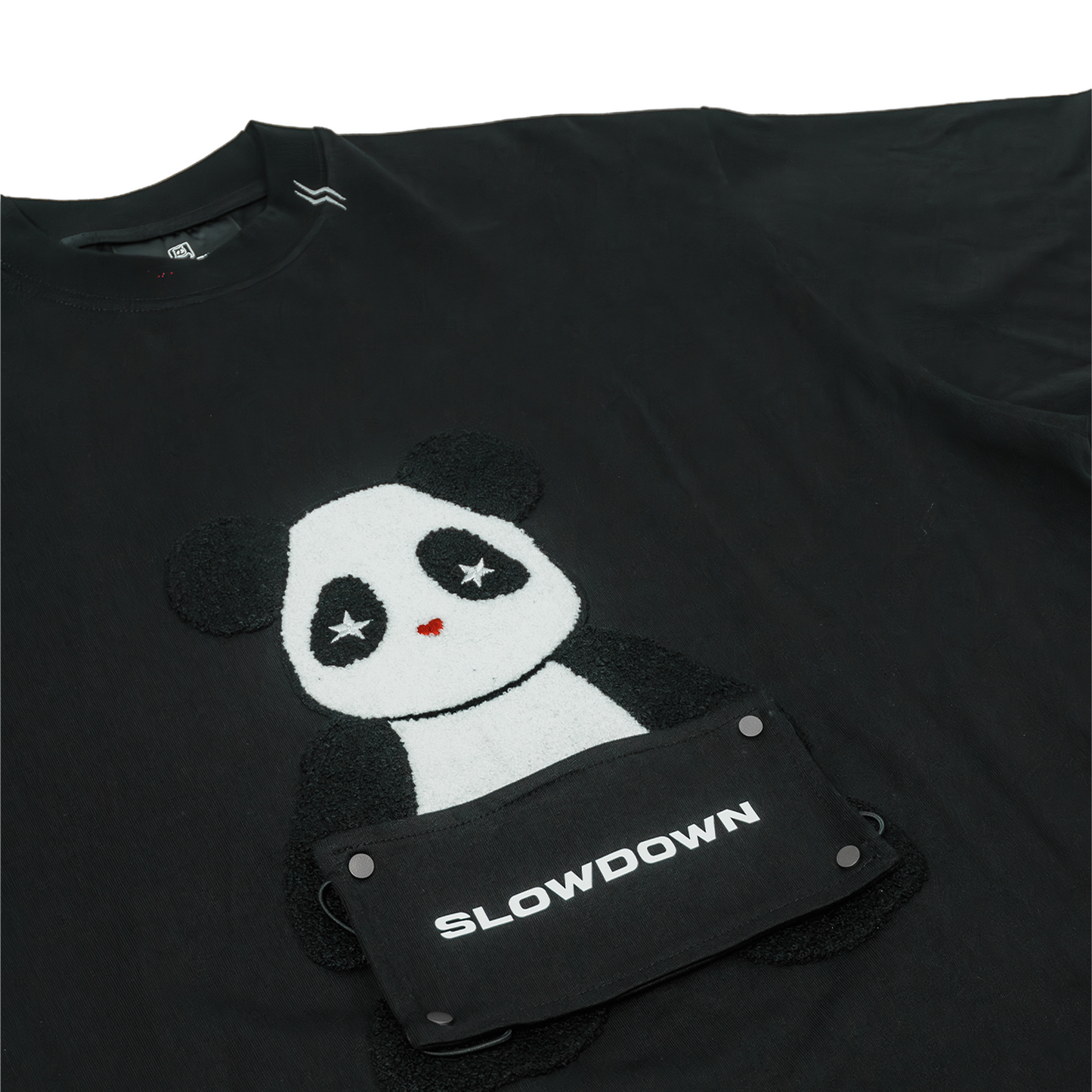 SLOWDOWN AP Mask Tee Black (FW25) - Secret Edition