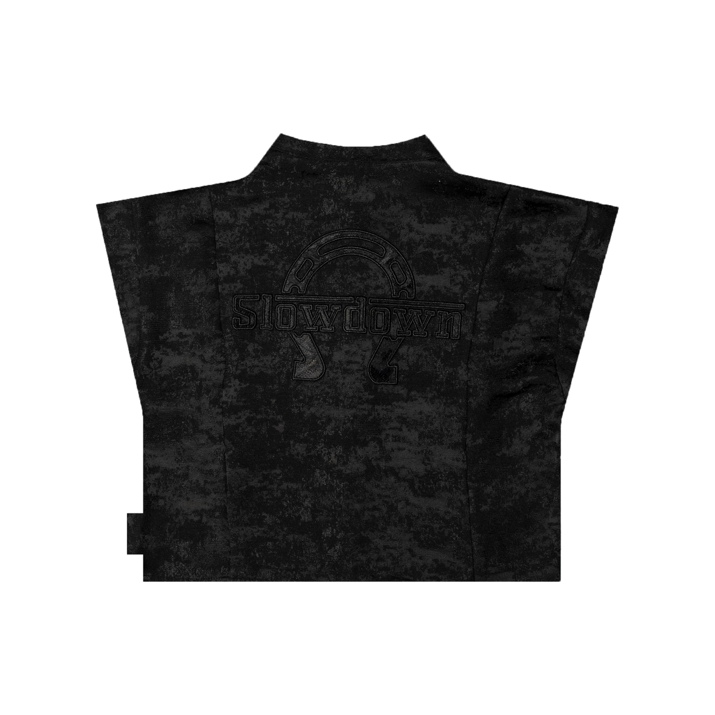 SLOWDOWN Equine Tang Top Black (SS26)