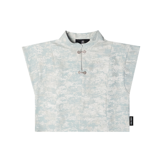 SLOWDOWN Equine Tang Top Light Blue (SS26)