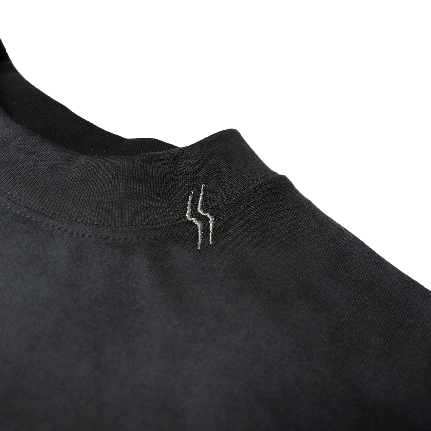 SLOWDOWN Faded Slurry Stone Tee Black (SS26)