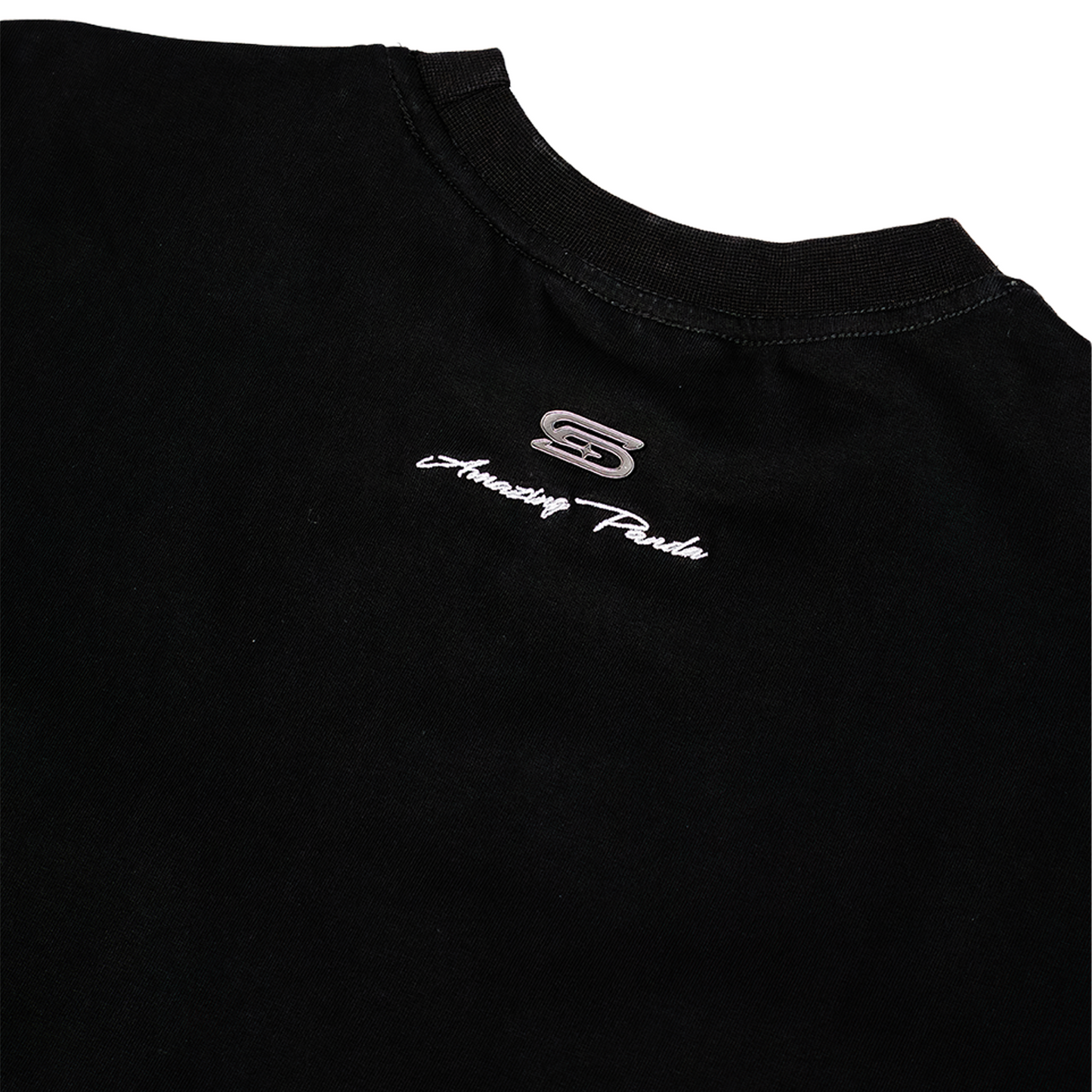 SLOWDOWN Falling Leaf Tee Black (SS25)
