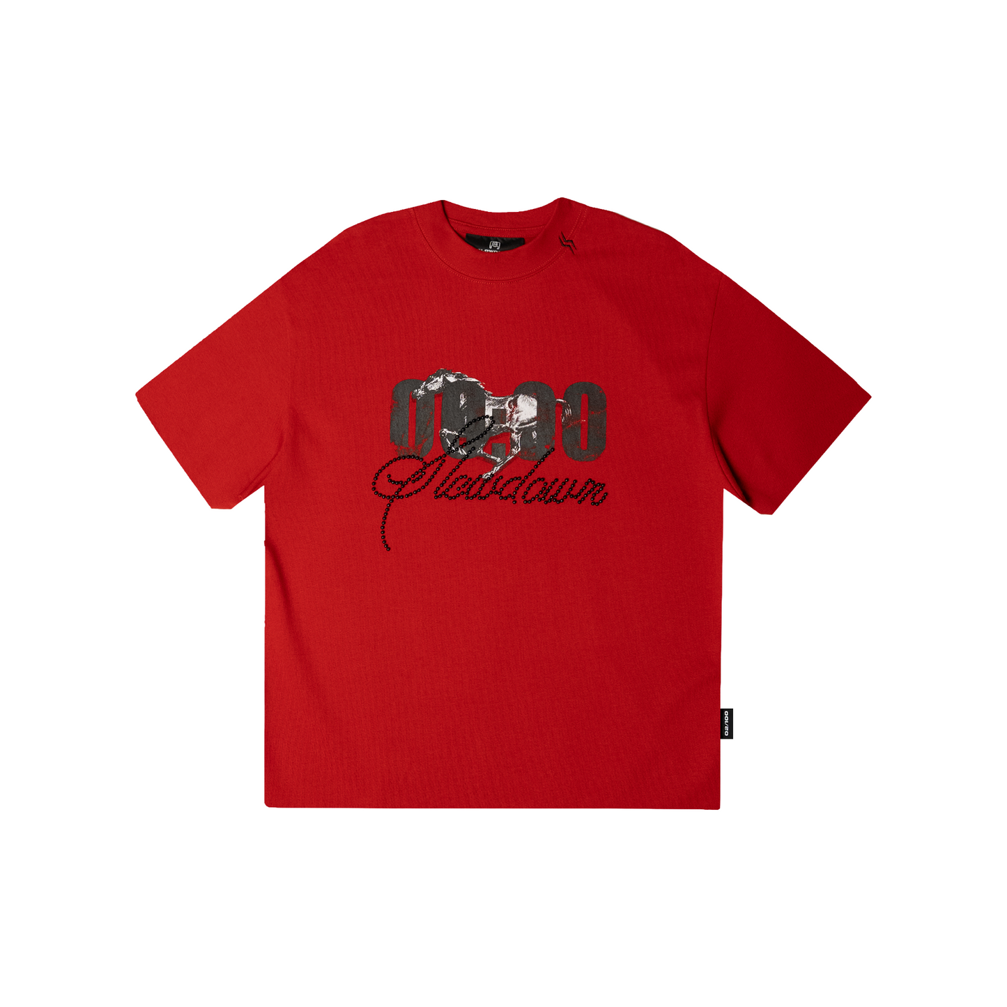 SLOWDOWN Gallop Restart Tee Red (SS26)