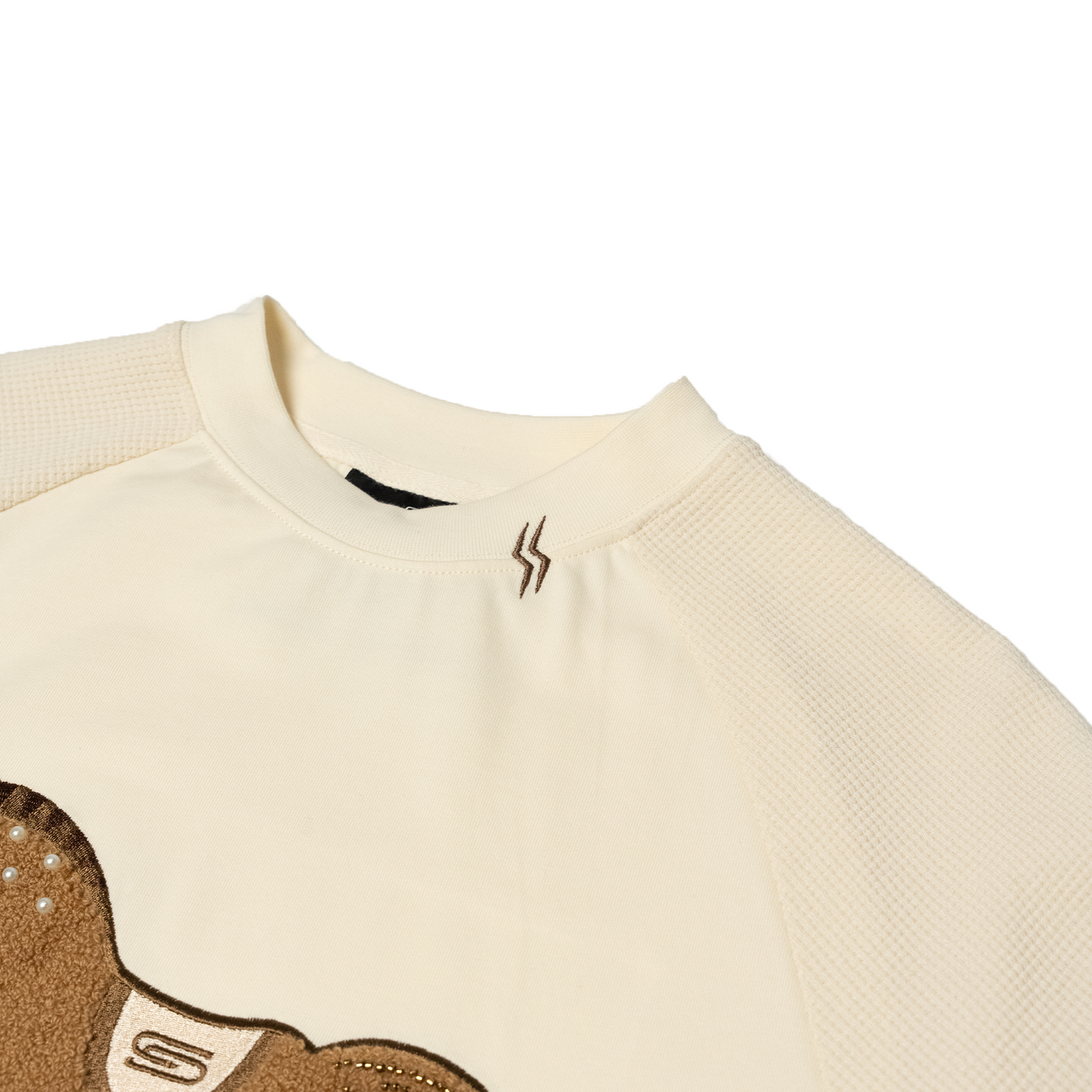 SLOWDOWN Gentle Pony Long Sleeved Tee Cream (SS26)