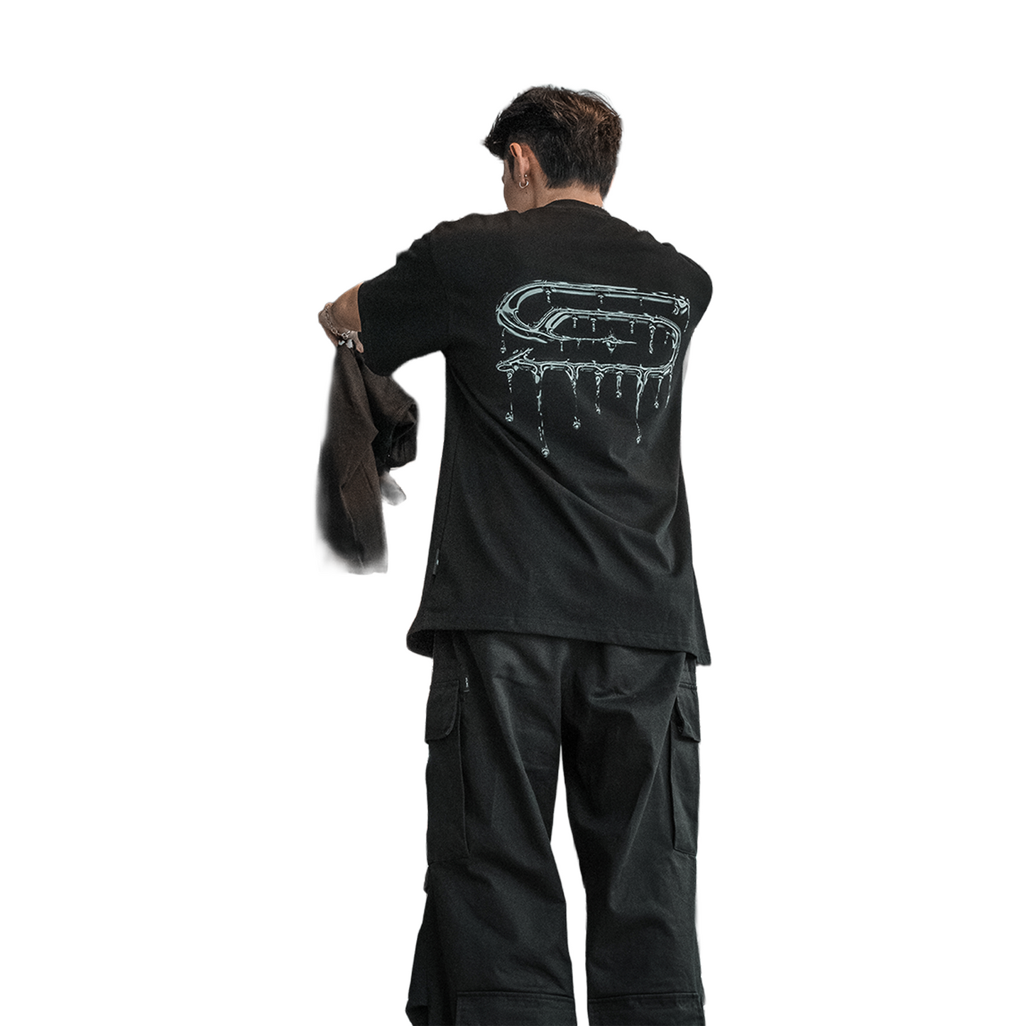 SLOWDOWN Ice Drippin Tee Black (SS25)