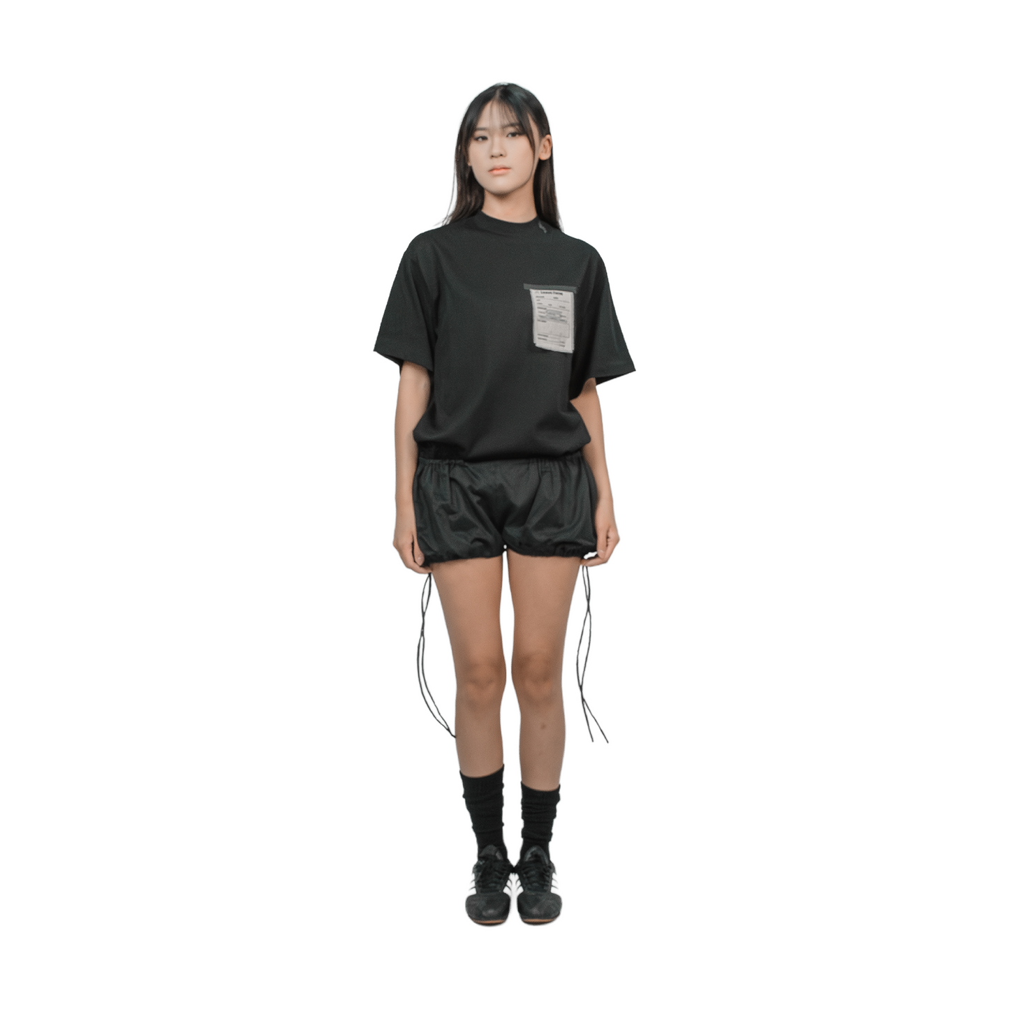 SLOWDOWN Leave Form Tee Black (FW25)
