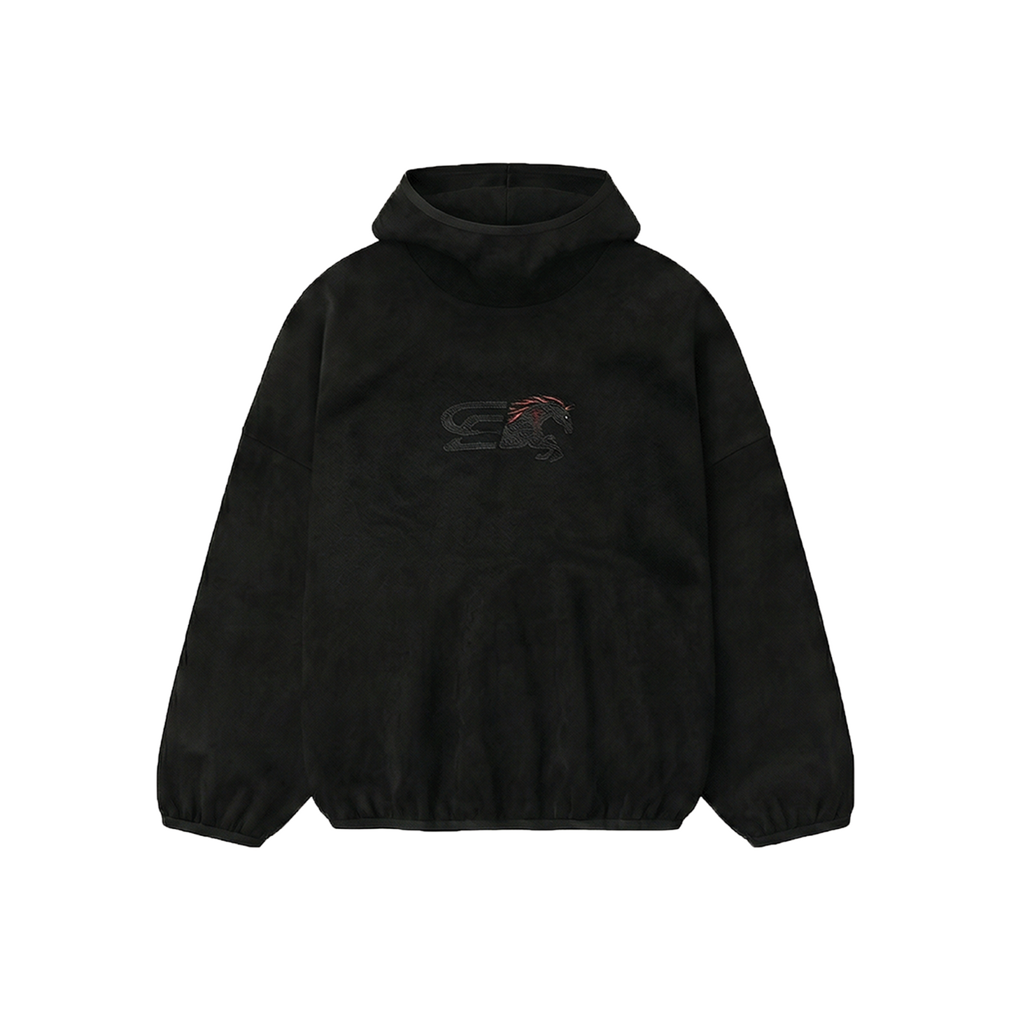 SLOWDOWN Logo Merge Hoodie Black (SS26)
