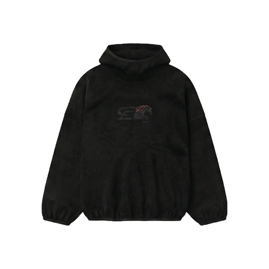 SLOWDOWN Logo Merge Hoodie Black (SS26)