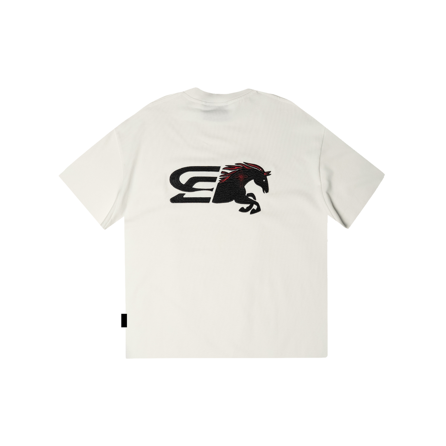 SLOWDOWN Logo Merge Tee White (SS26)