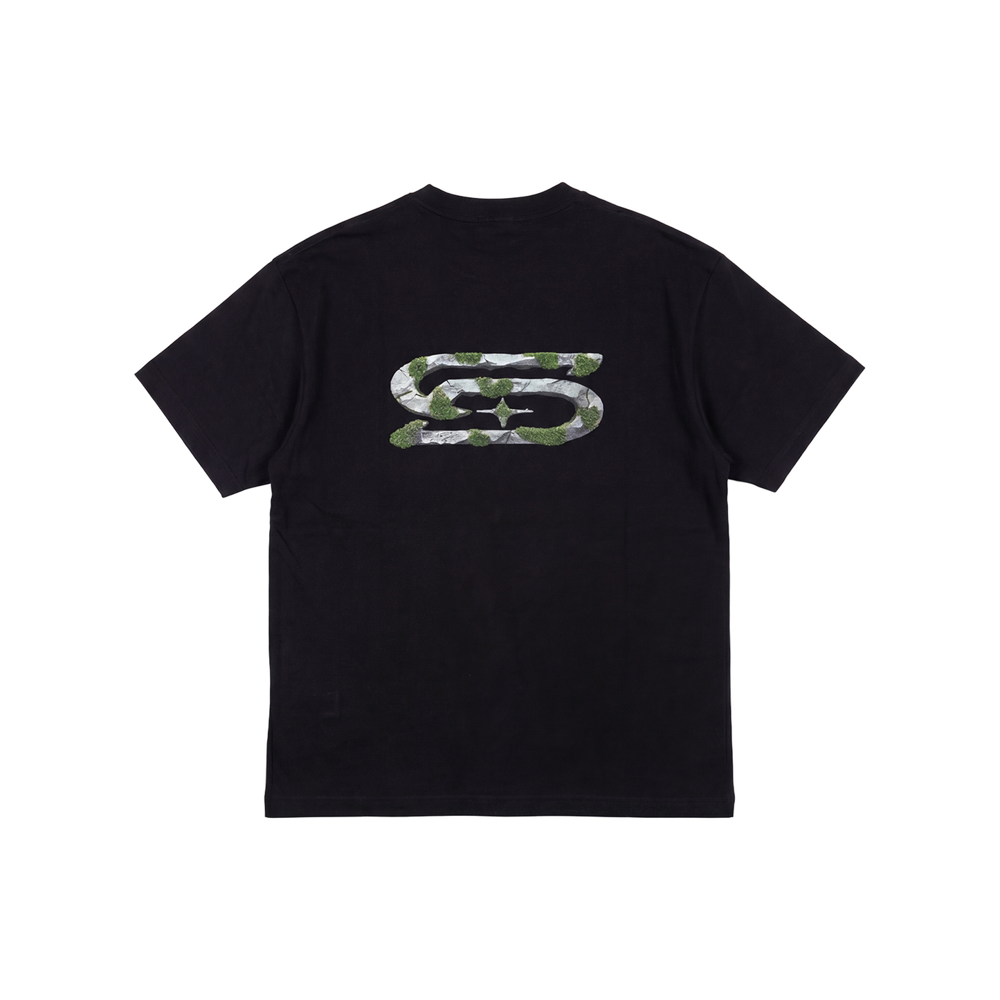 SLOWDOWN Moss Tee Black (SS26)