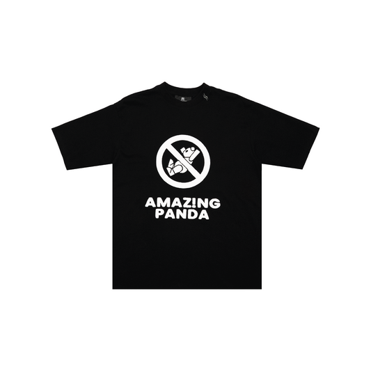 SLOWDOWN No Falling Tee Black (SS25)