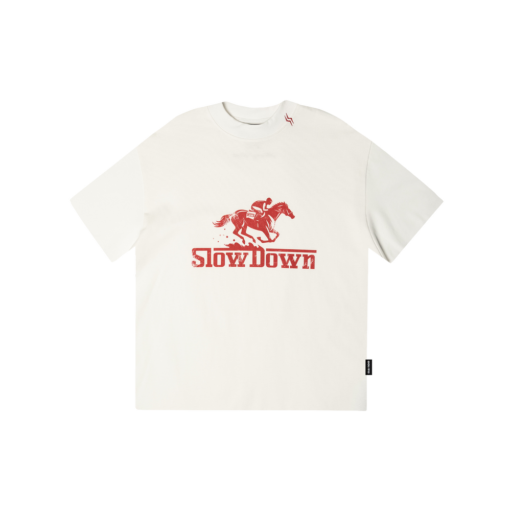 SLOWDOWN Rari Tee White (SS26)