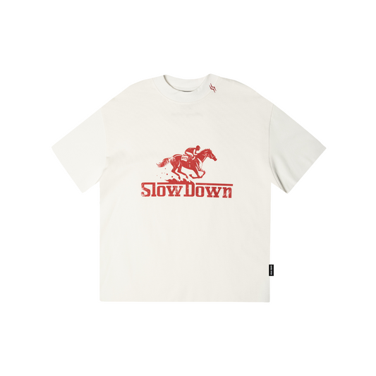 SLOWDOWN Rari Tee White (SS26)
