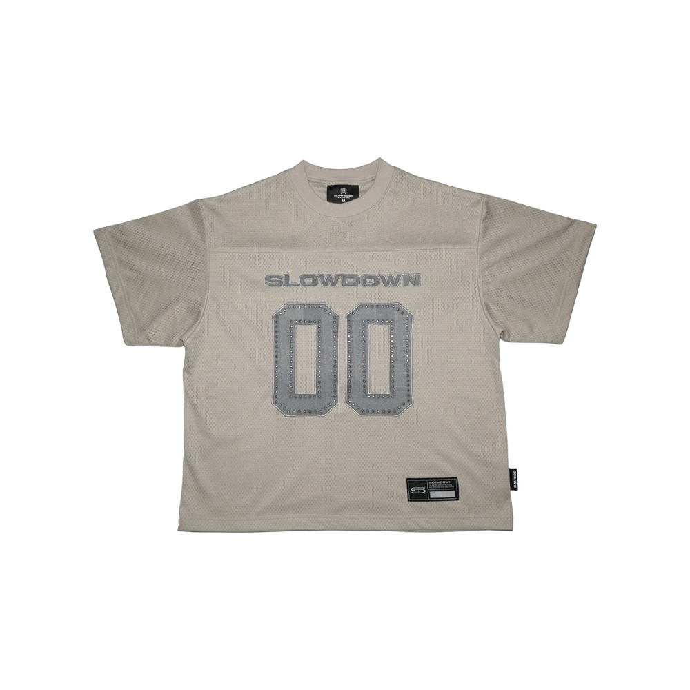 SLOWDOWN Time Out SD 00 Jersey Tee Cream (SS26)