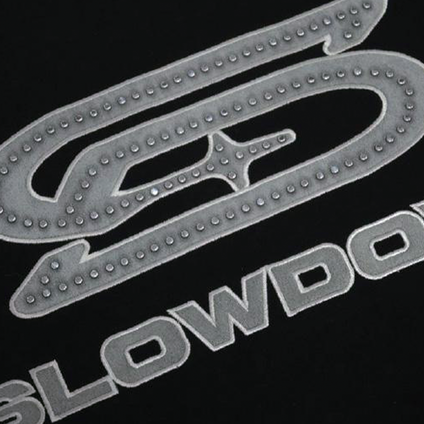 SLOWDOWN Time Out SD Athletic Logo Tee Black (SS26)