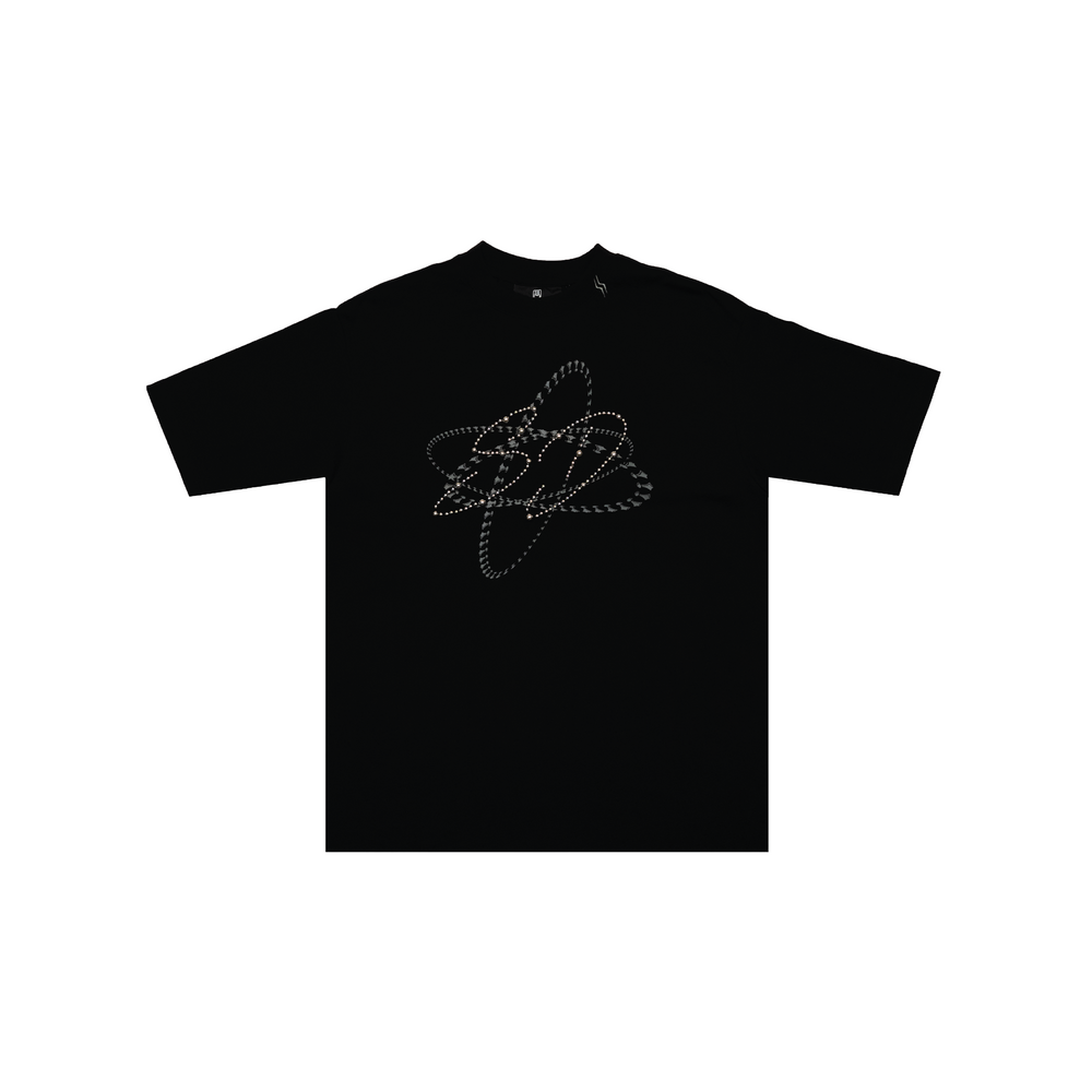 SLOWDOWN SD Atom Tee Black (SS25)