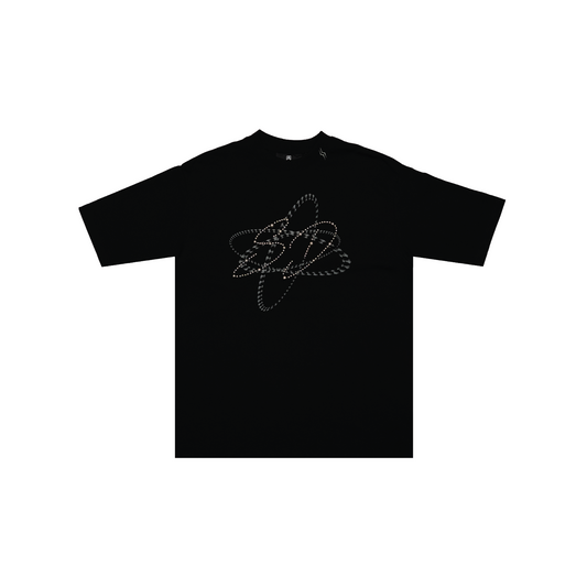 SLOWDOWN SD Atom Tee Black (SS25)