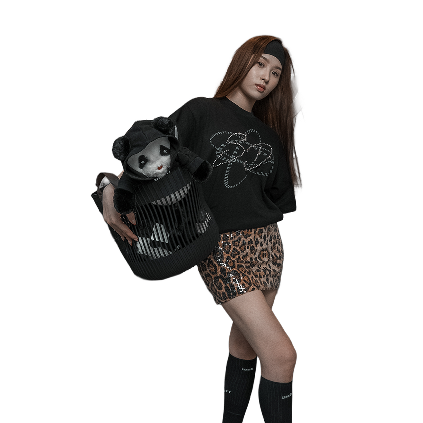 SLOWDOWN SD Atom Tee Black (SS25)