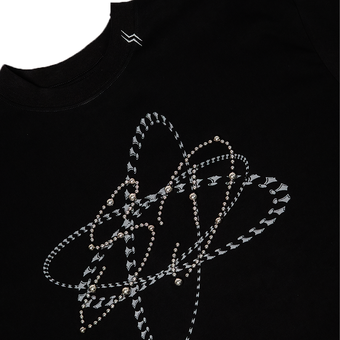 SLOWDOWN SD Atom Tee Black (SS25)