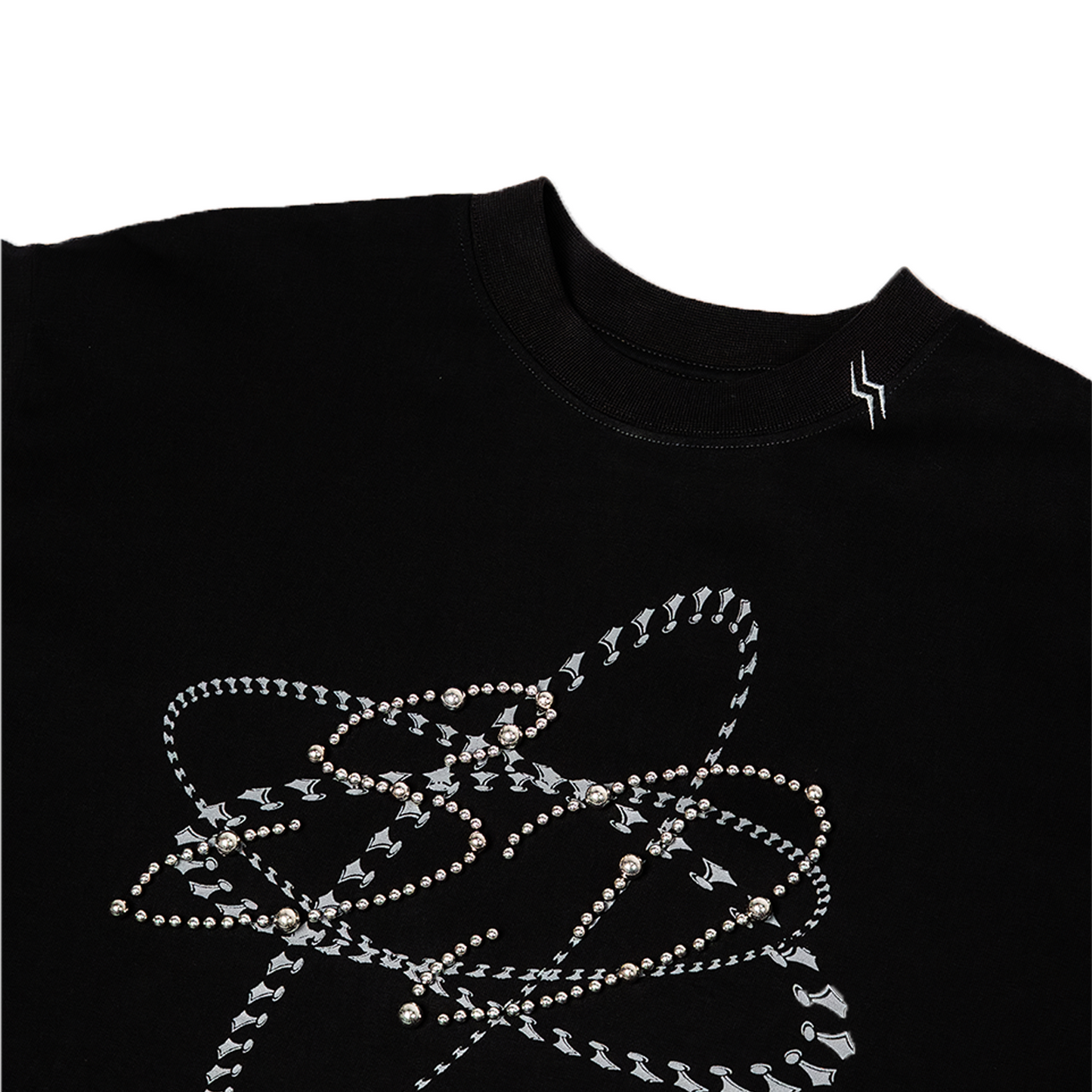 SLOWDOWN SD Atom Tee Black (SS25)