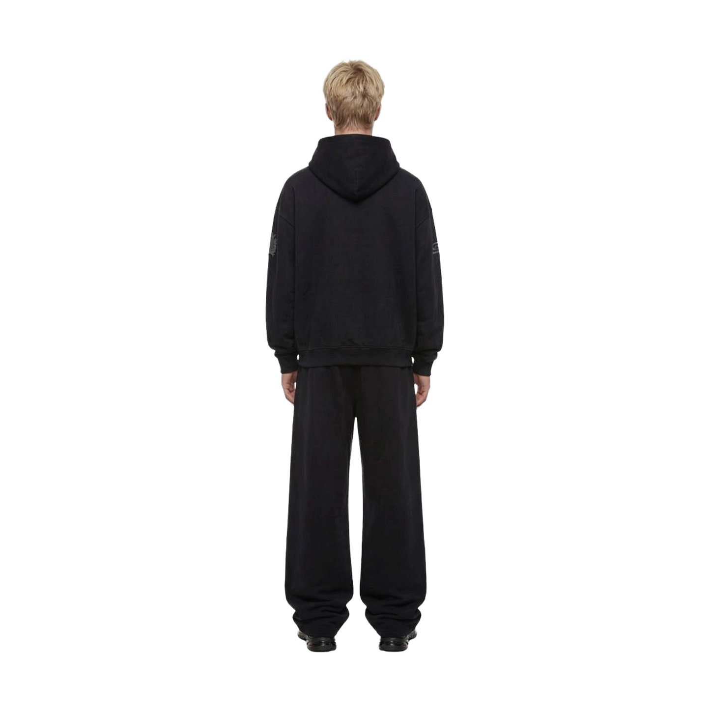 SLOWDOWN Time Out SD Logo Embroidery Sweatpants Black (SS26)