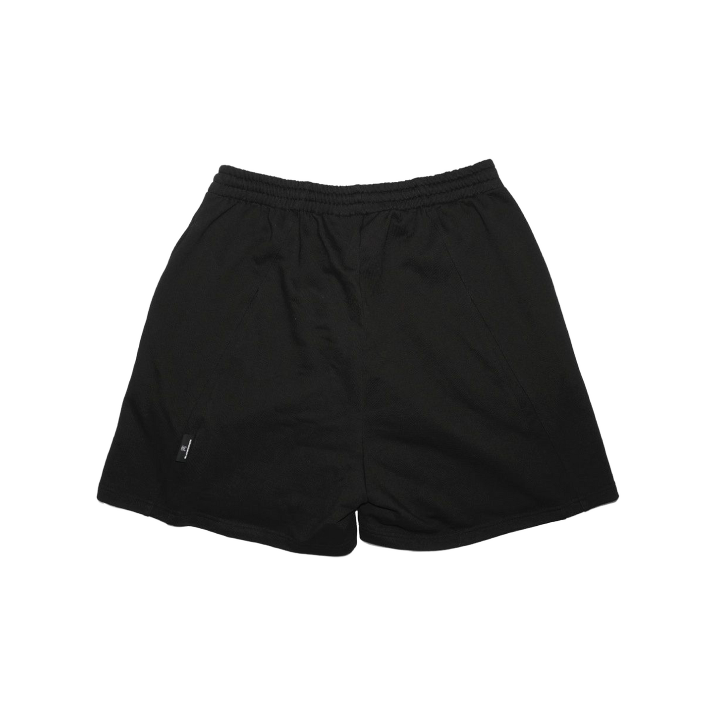 SLOWDOWN Time Out SD Logo Embroidery Sweatshort Black (SS26)