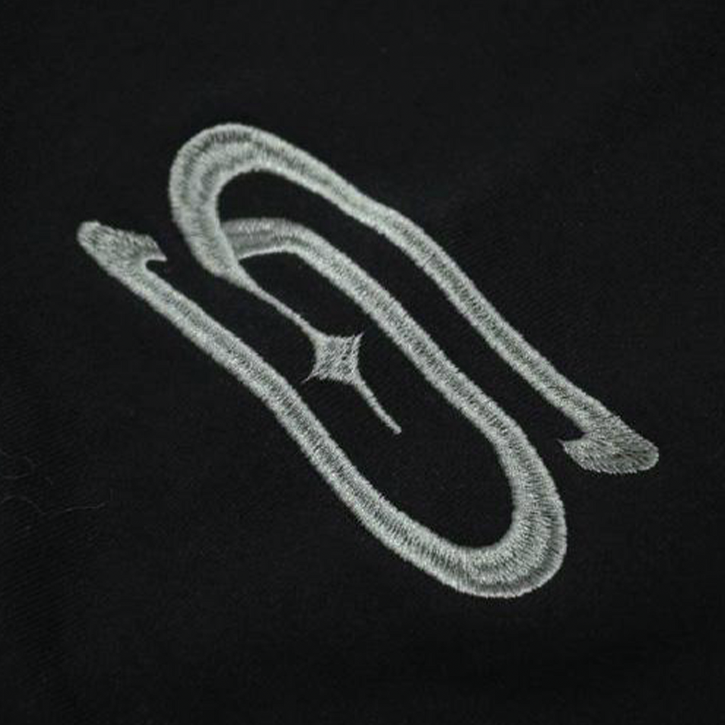 SLOWDOWN Time Out SD Quilted Logo Hoodie Black (SS26)