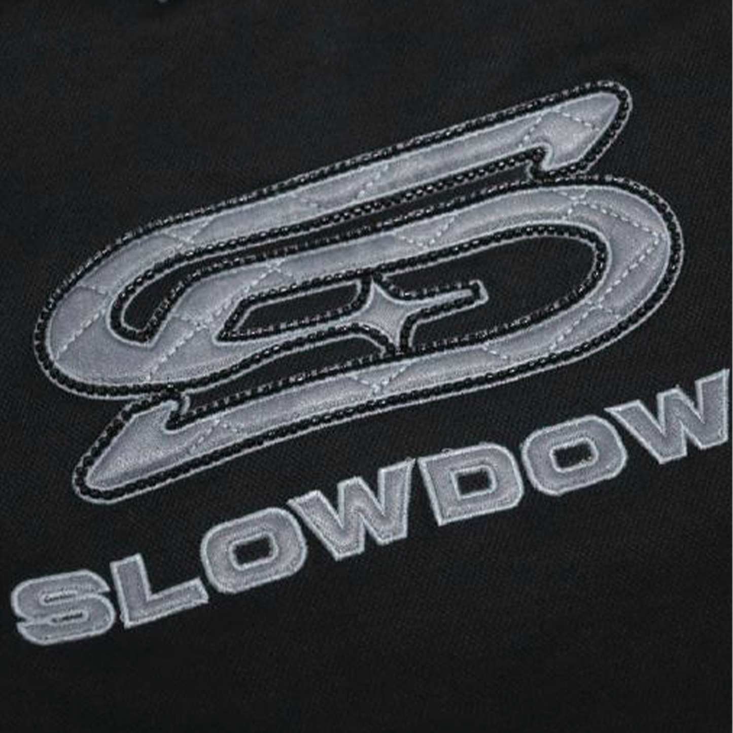 SLOWDOWN Time Out SD Quilted Sleeveless Jersey Black (SS26)