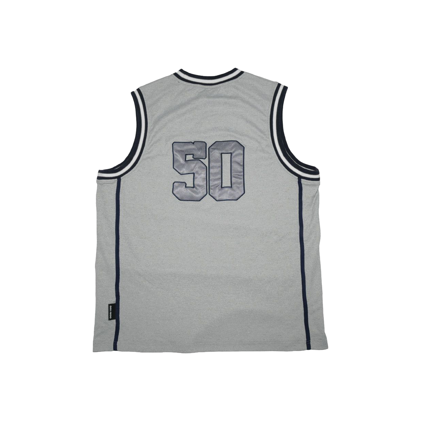 SLOWDOWN Time Out SD Quilted Sleeveless Secret Jersey Light Grey (SS26)
