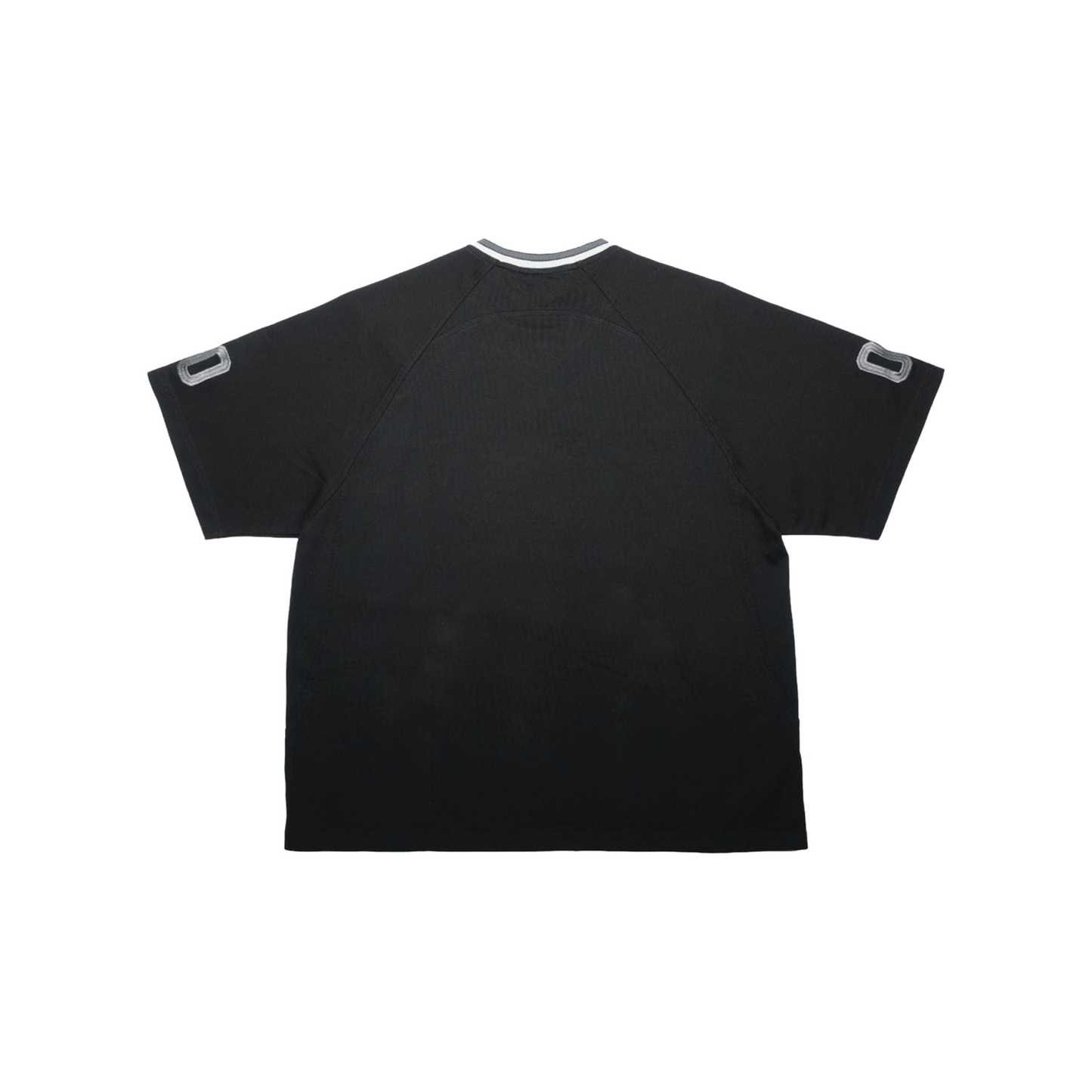 SLOWDOWN Time Out SD Quilted V-Neck Jersey Black (SS26)