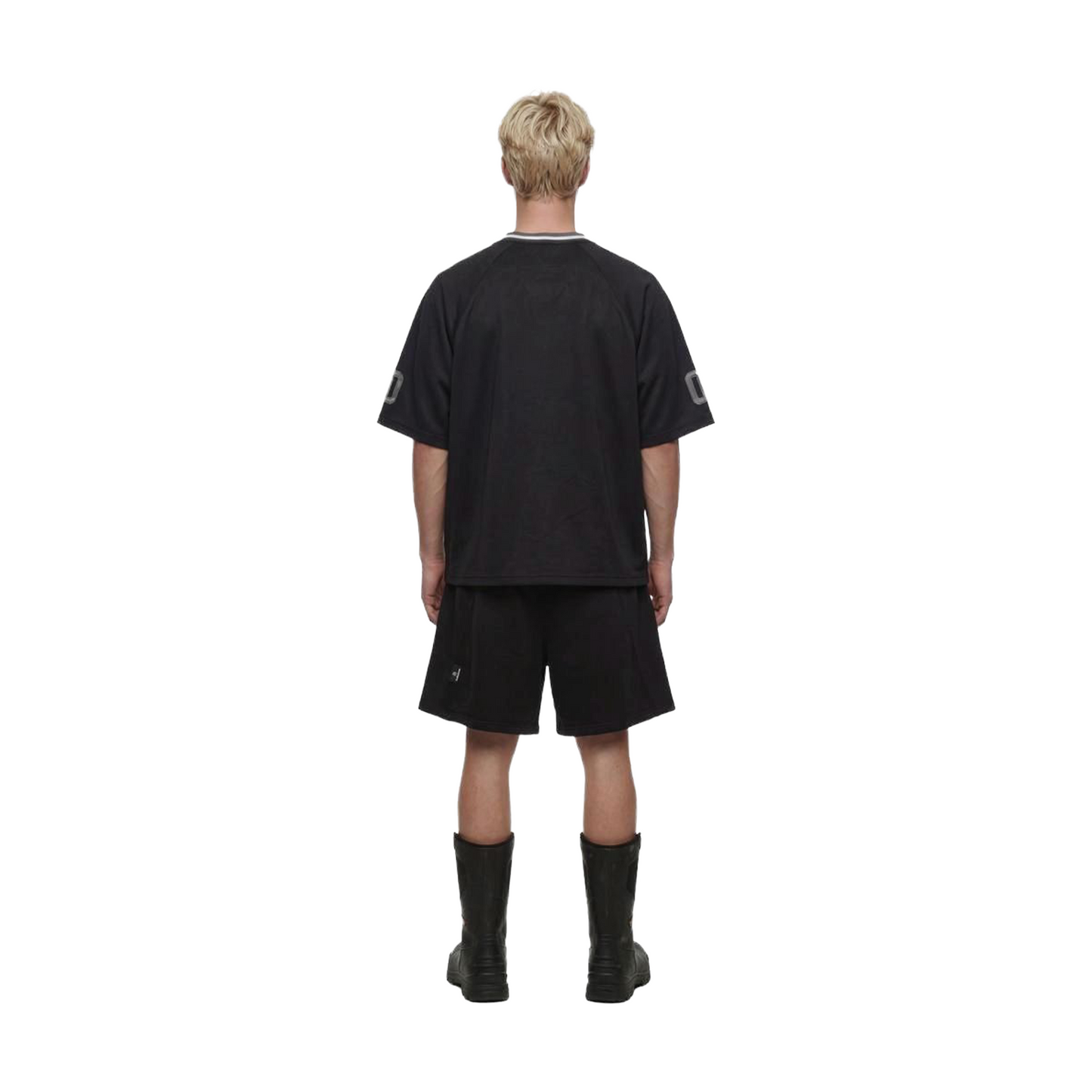 SLOWDOWN Time Out SD Quilted V-Neck Jersey Black (SS26)