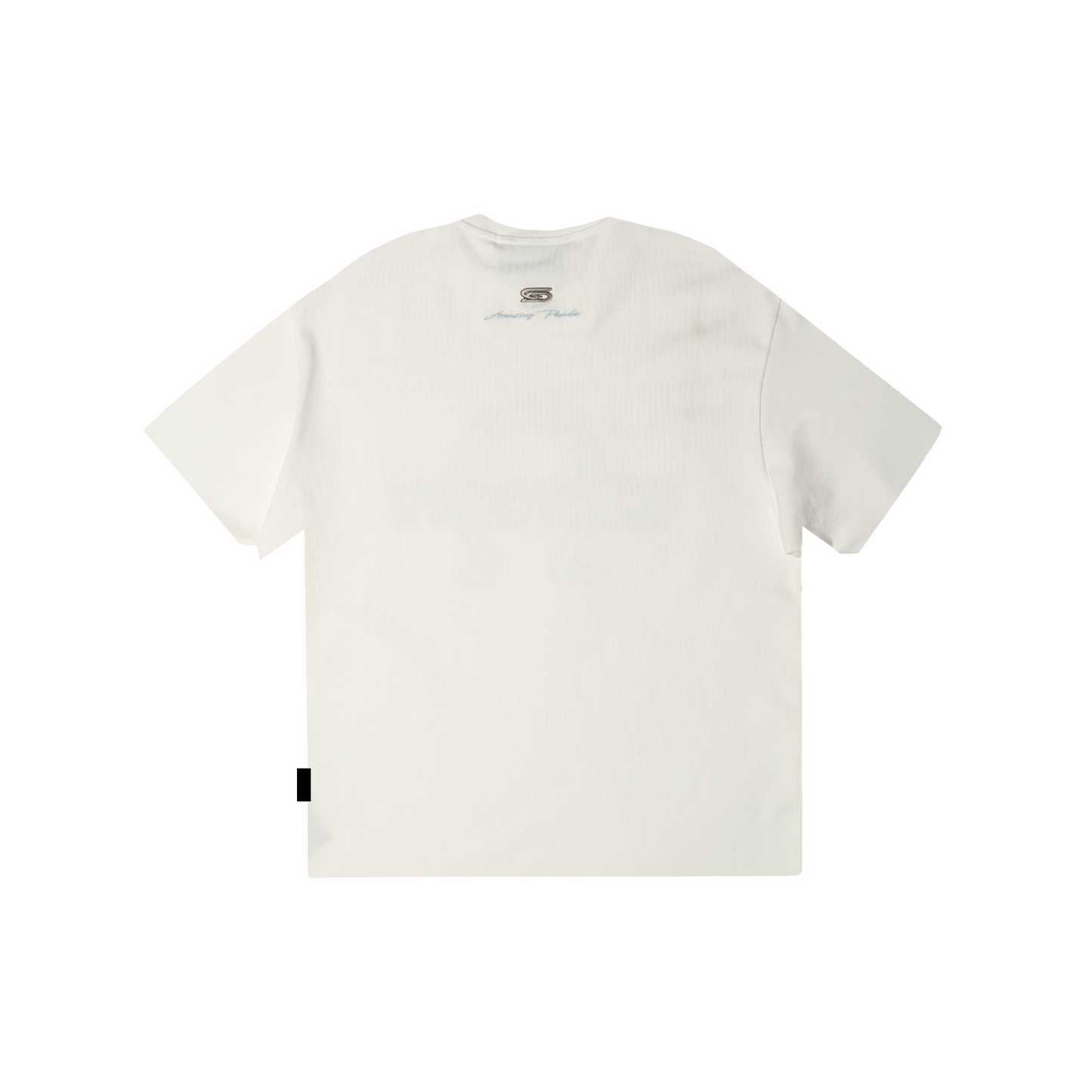 SLOWDOWN Equine Shoe Tee White (SS26) - Secret Edition