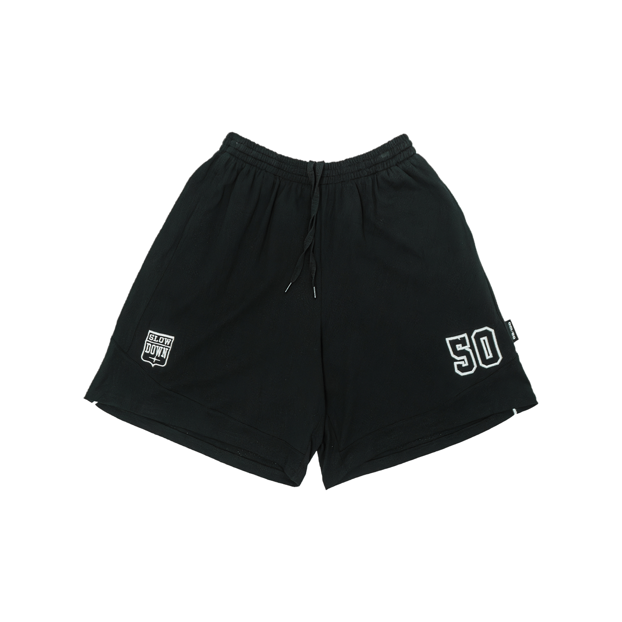 SLOWDOWN Soccer Shorts Black (FW25)
