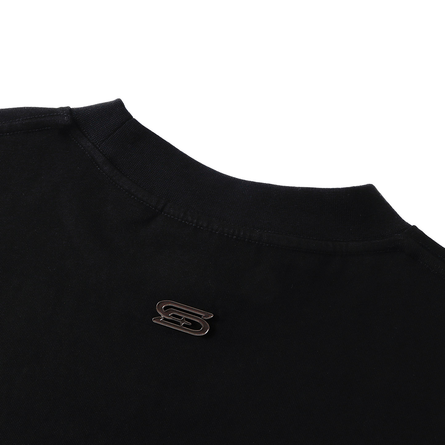 SLOWDOWN Surfing Towel Embroidery Tee Black (SS26)