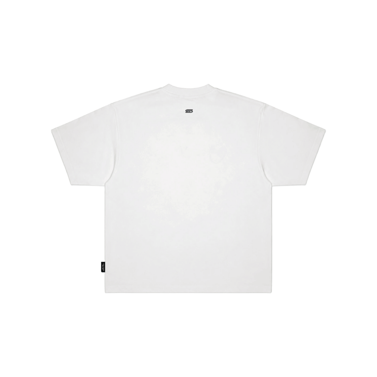 SLOWDOWN Surfing Towel Embroidery Tee White (SS26)