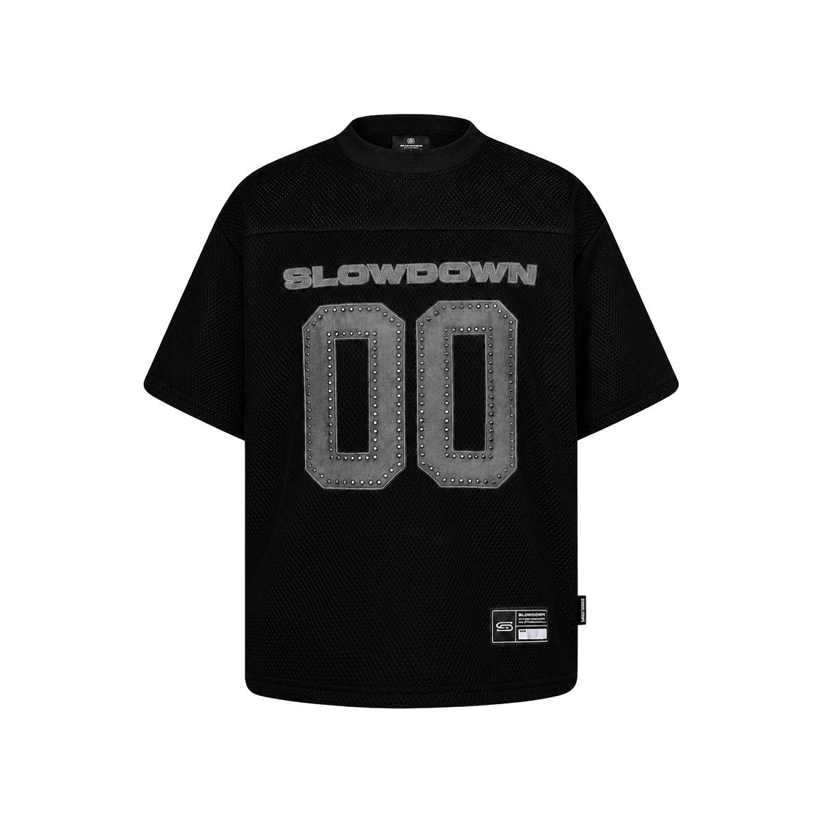 SLOWDOWN Time Out SD 00 Jersey Tee Bllack (SS26)