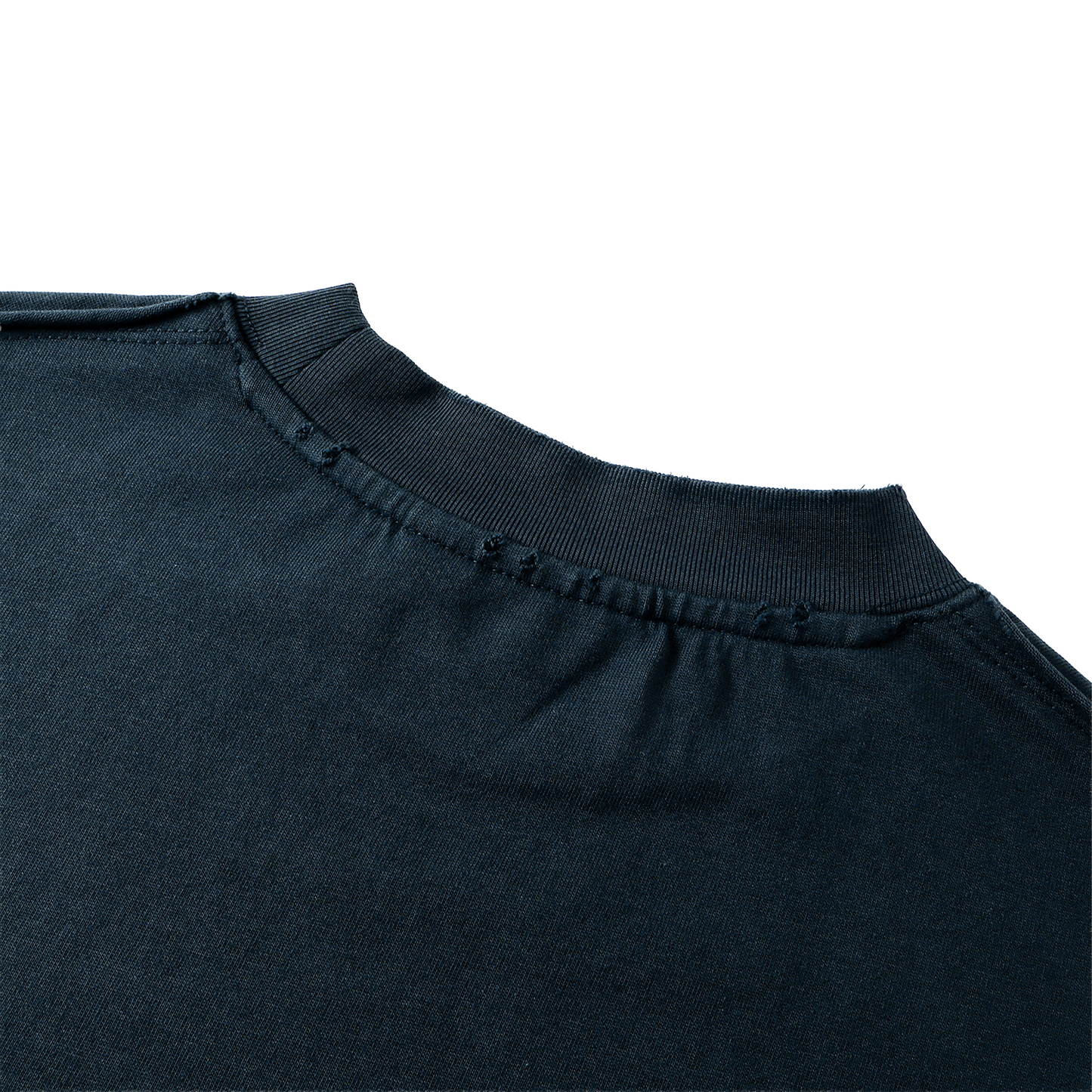 SLOWDOWN Transparent Tape Basic Blue Tee (SS26)