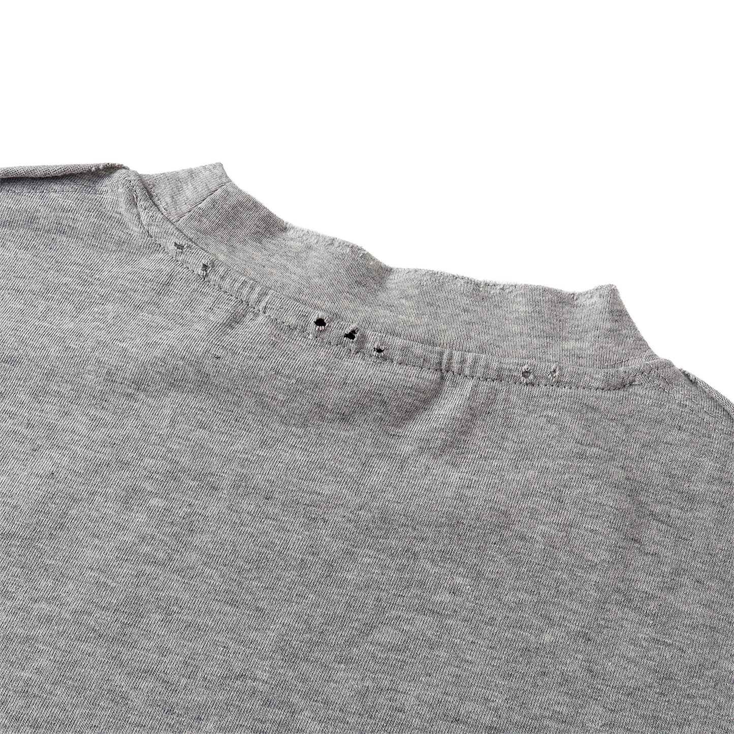 SLOWDOWN Transparent Tape Basic Grey Tee (SS26)