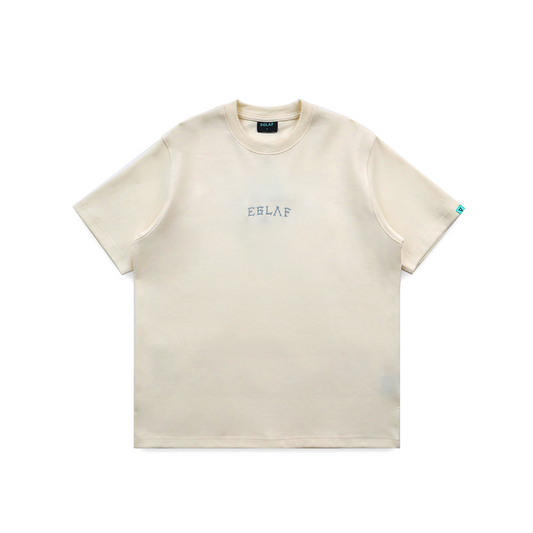 EGLAF Sculpta Triangle Emblem Tee Cream White (SS25)