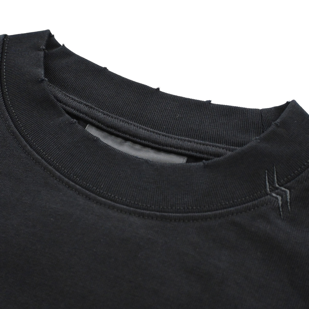SLOWDOWN Blue Hour Washed Tee Black (FW26)