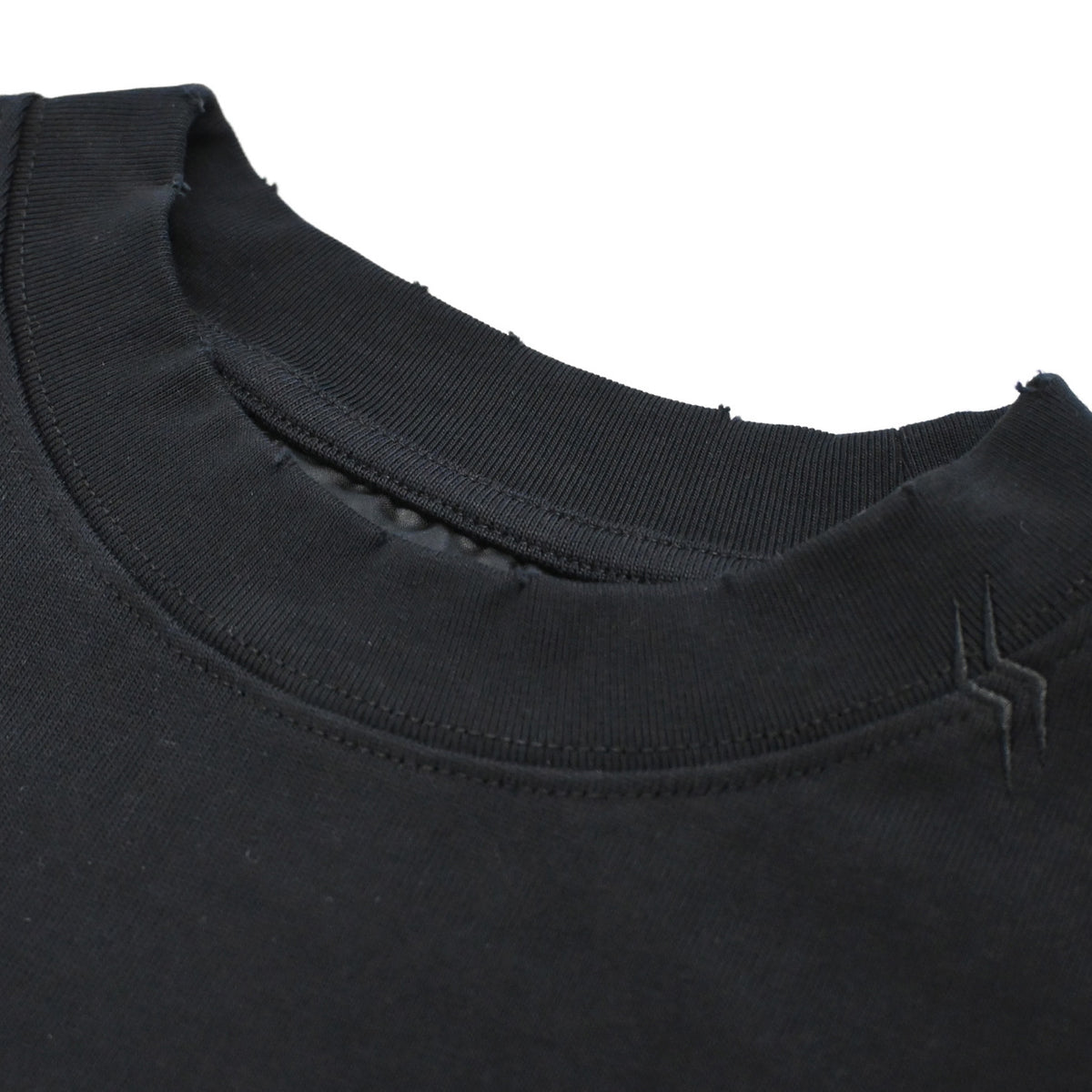 SLOWDOWN Car Plate Washed Tee Black (FW26)