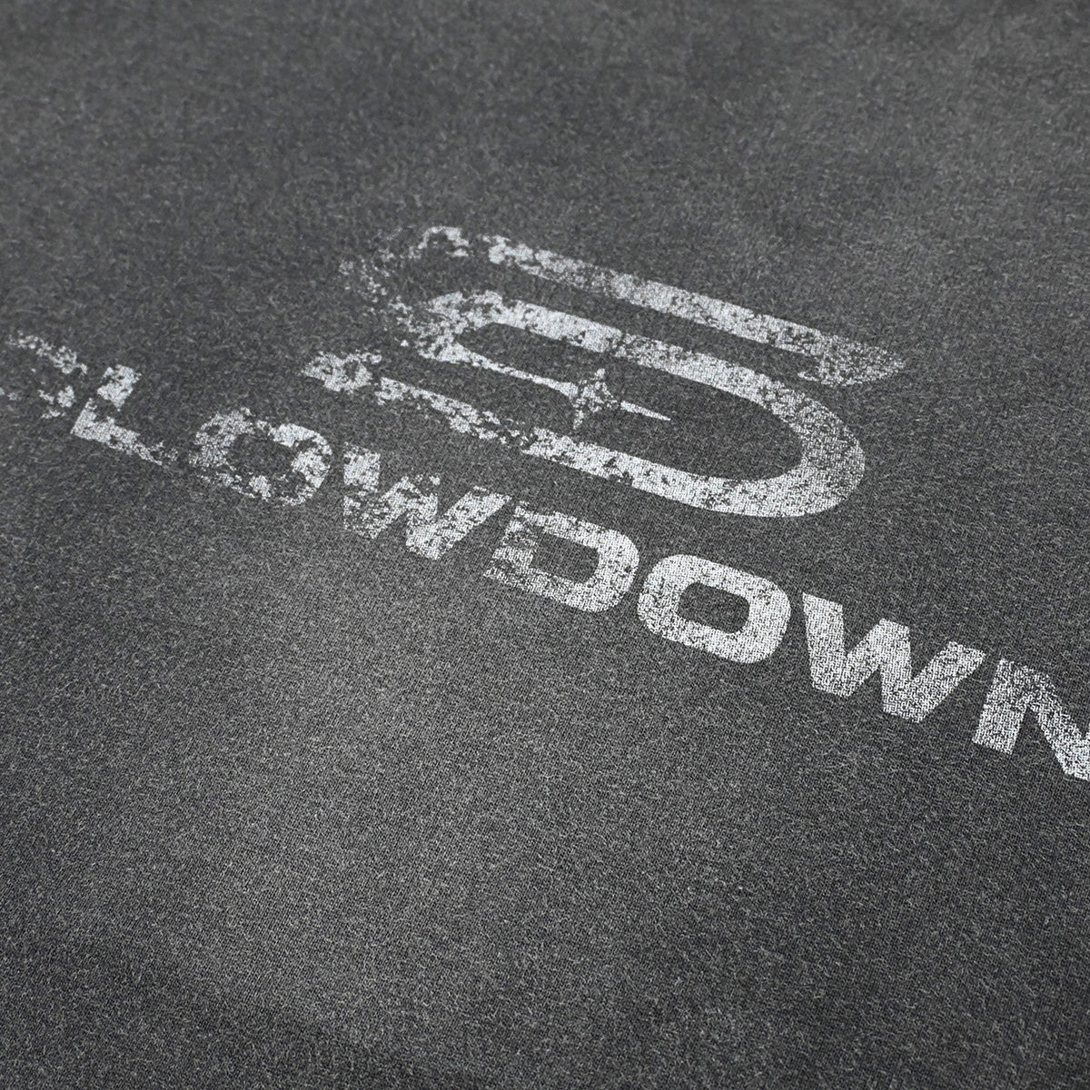 SLOWDOWN Haze Trace Logo Tee Black (FW26)
