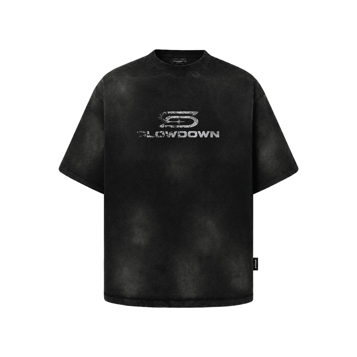 SLOWDOWN Haze Trace Logo Tee Black (FW26)