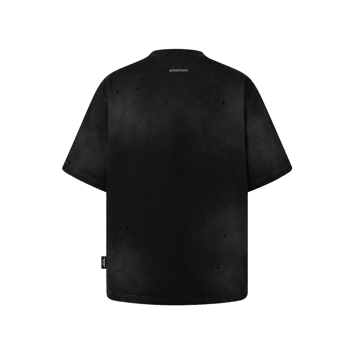 SLOWDOWN Hour Embroidered Tee Black (FW26)