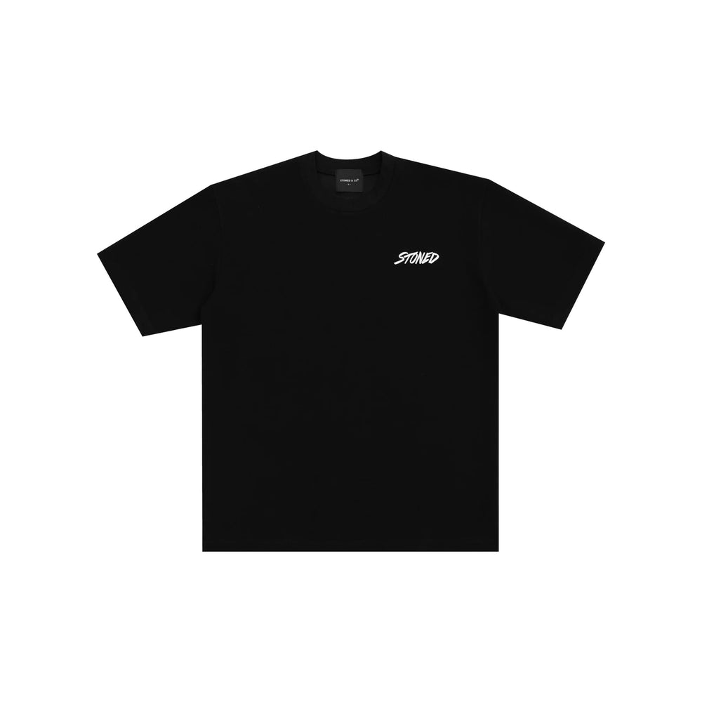 Stoned & Co ® Stoned Basic : Genetic Logo Tee Black (FW26)
